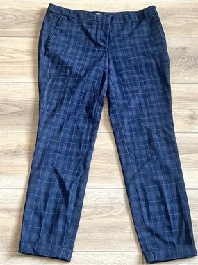 Dalia Collection Dark Gray Plaid Pants, Vintage, Y2K flare